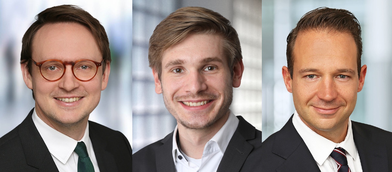 Die KPMG-Experten Jan Stölting, Nicolas Milte und Francois Heynike (v.l.)